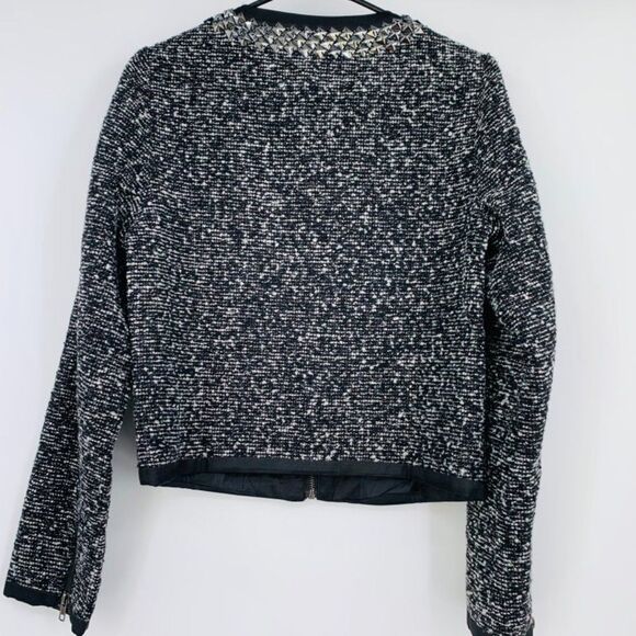 New Molly Bracken Woven Jacket Black Sz M Medium - Picture 2 of 6